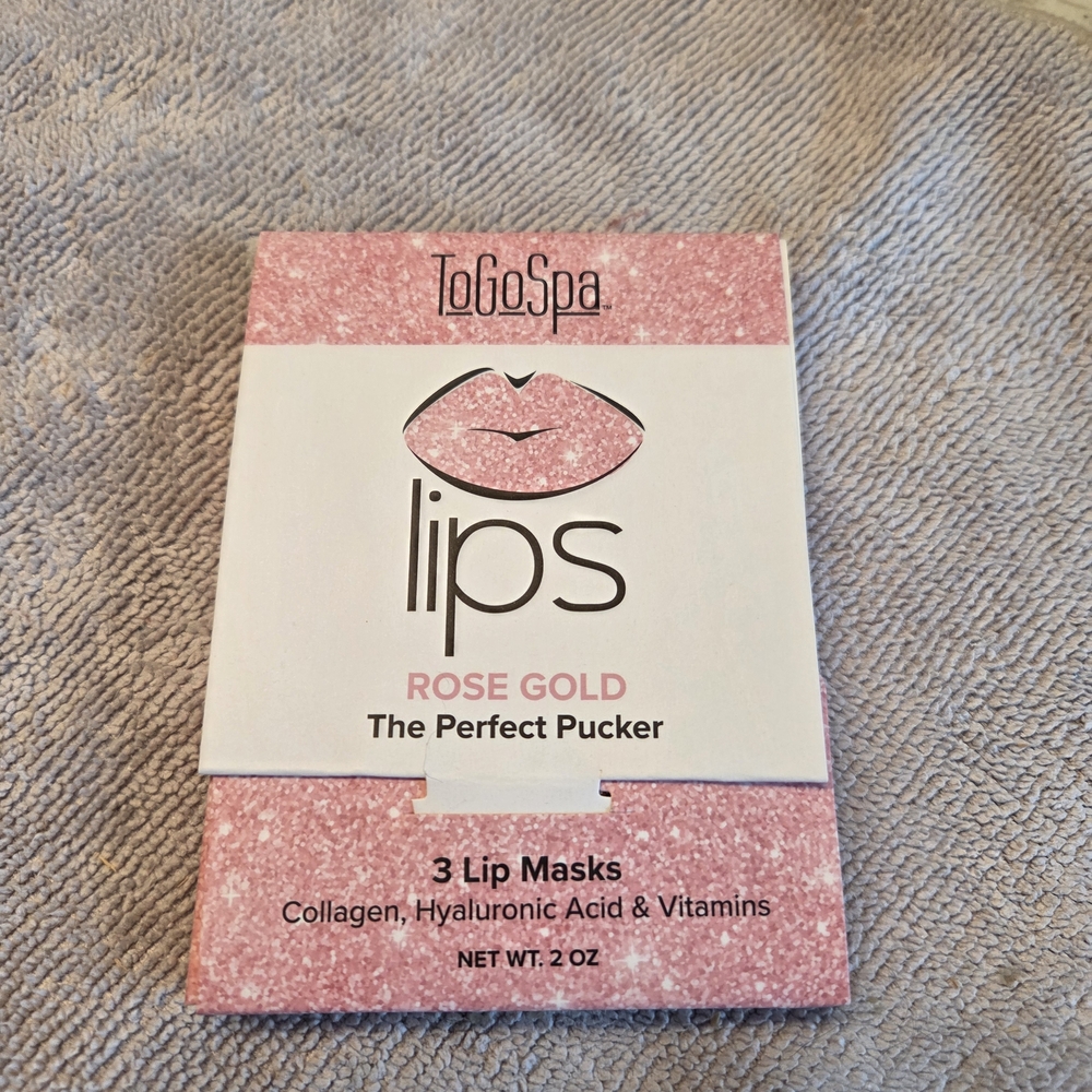 Rose Gold Lip Masks